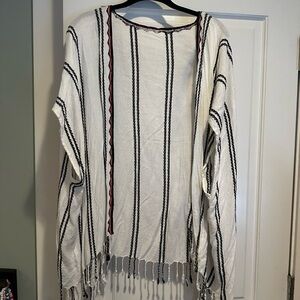 Striped Fringe wrap